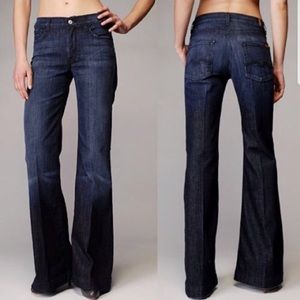 7 For All Mankind “Ginger” Flare wide leg jeans